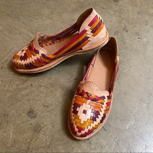 Authentic Leather Huarache Sandals